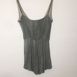 Sage mini dress for women
